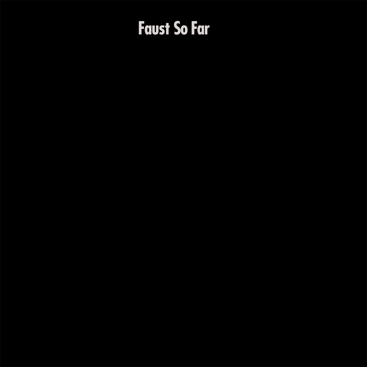 faust so far album cover south records