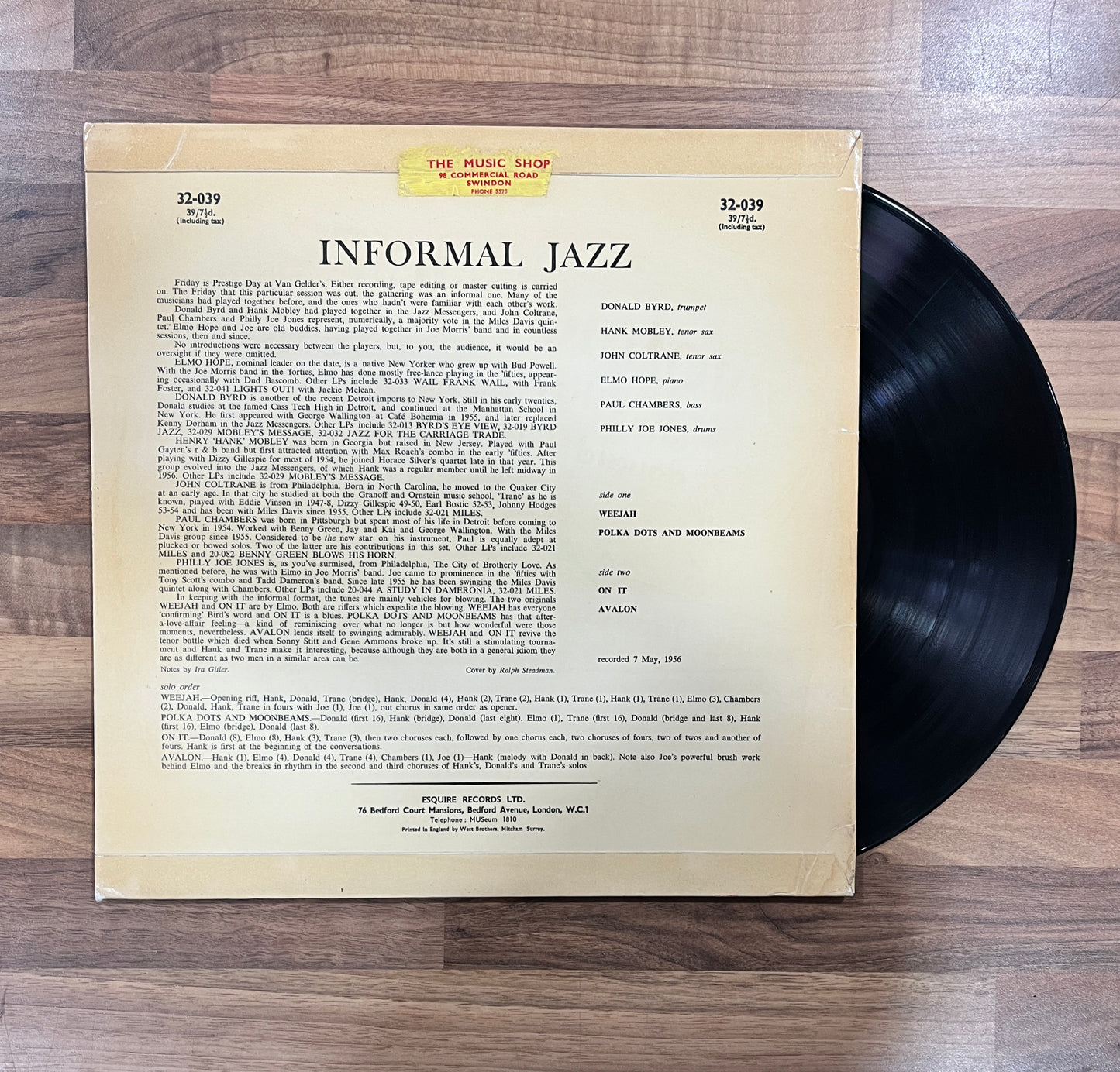 Elmo Hope Sextet – Informal Jazz