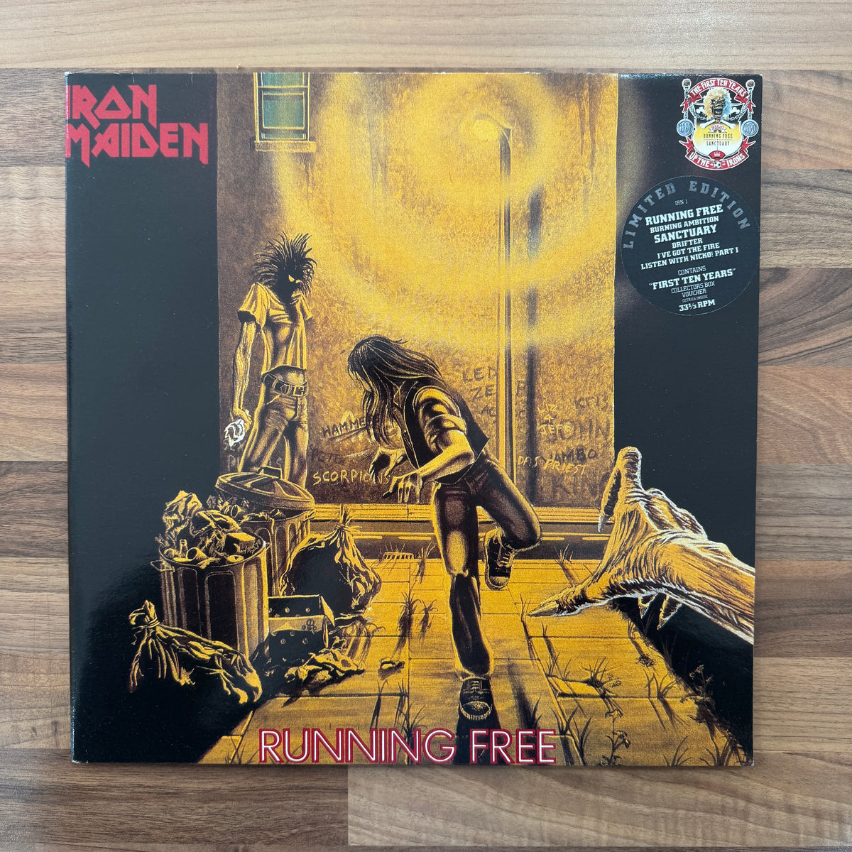 Iron Maiden – Running Free · Sanctuary