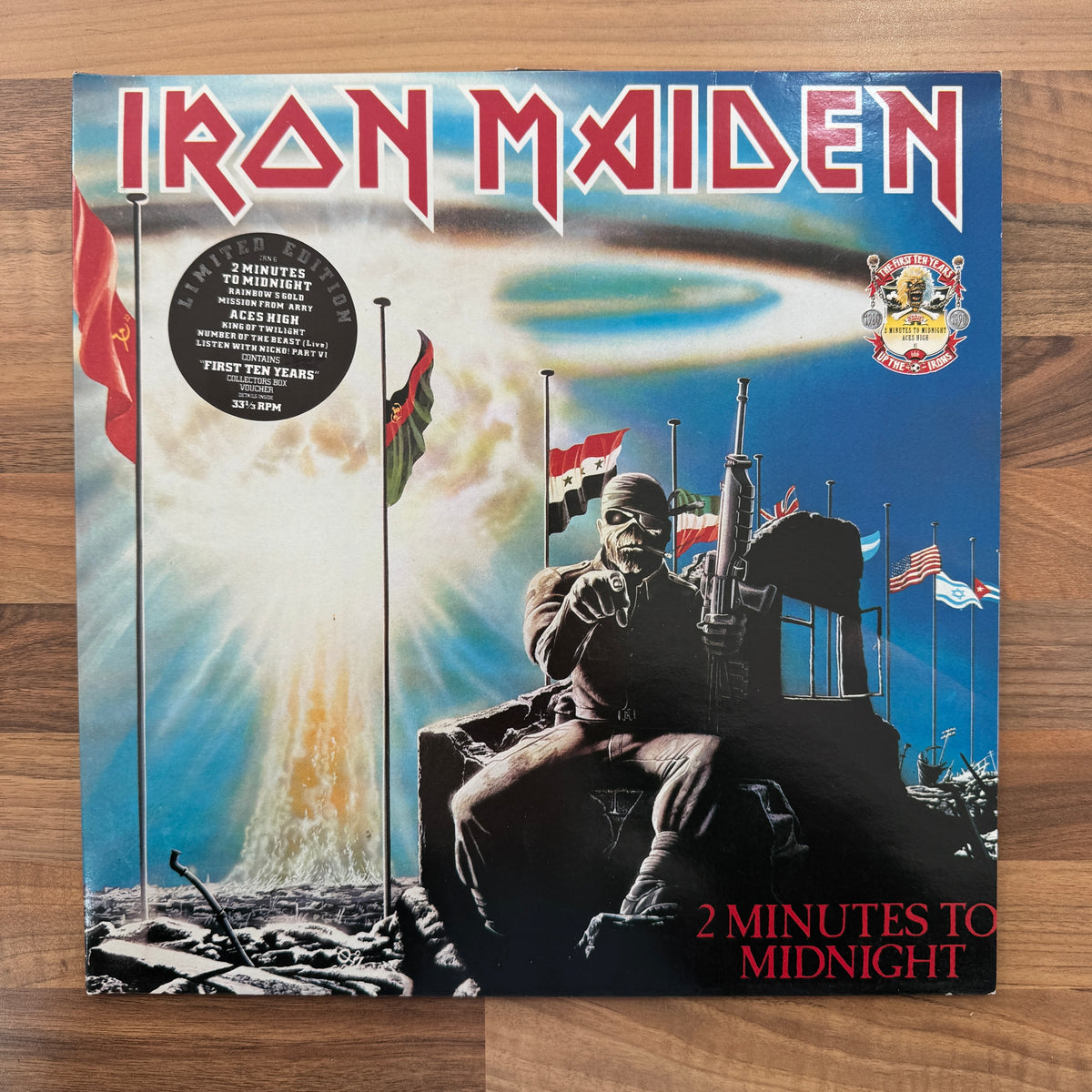 Iron Maiden – 2 Minutes To Midnight · Aces High