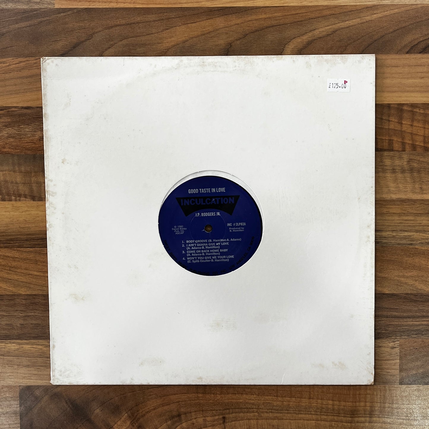 J.P. Rodgers Jr. – Good Taste In Love