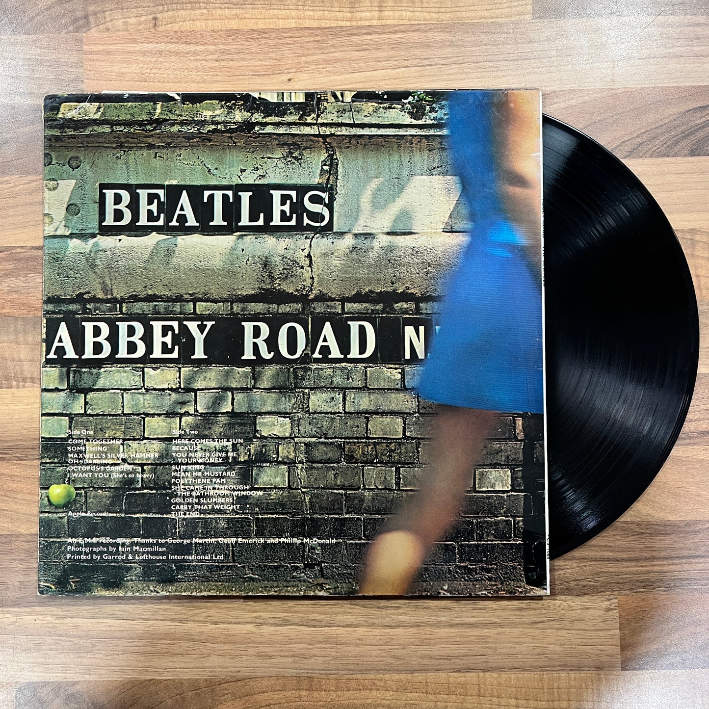 the beatles og, original, first, pressing, vinyl south records southend misaligned apple