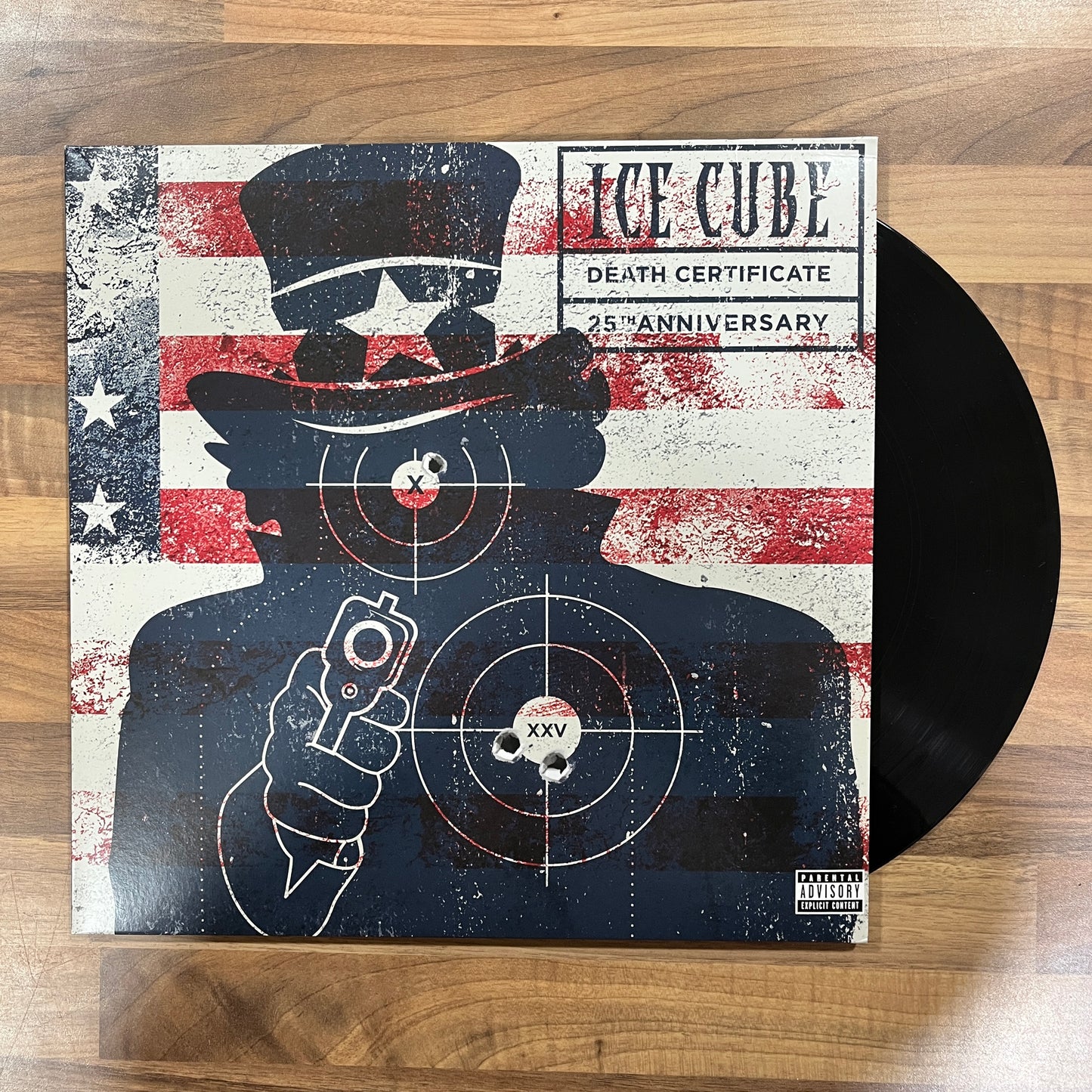 ice cube death certificate 25th anniversary album cover south records