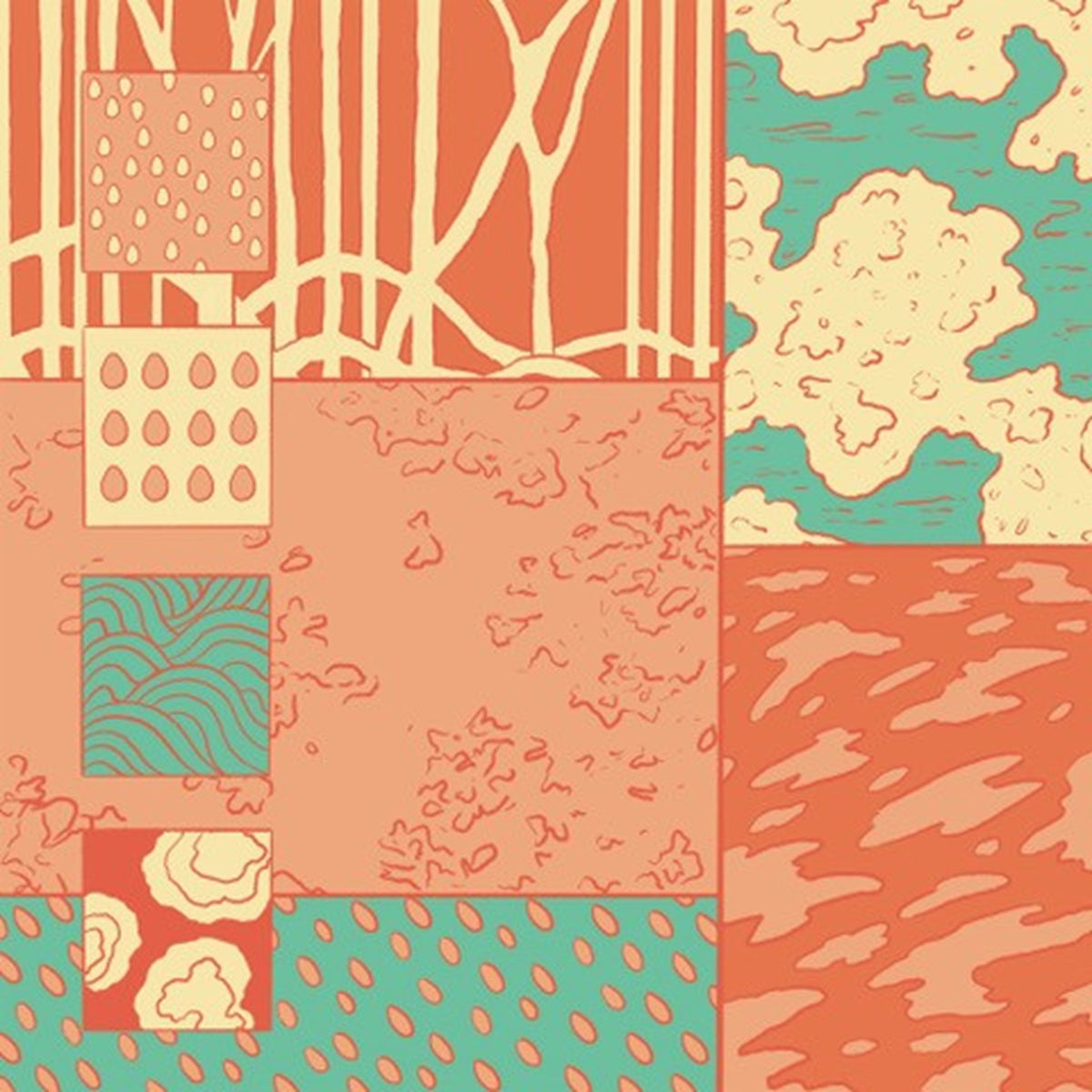 The Leaf Library - After The Rain, Strange Seeds album artwork