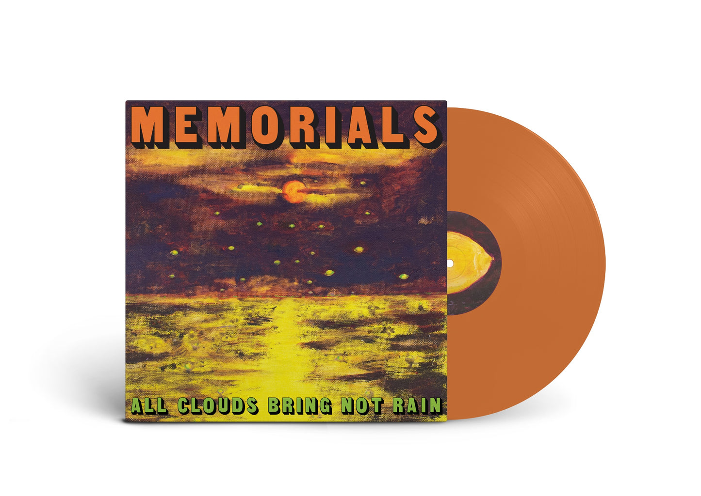 MEMORIALS - All Clouds Bring Not Rain limited orange vinyl