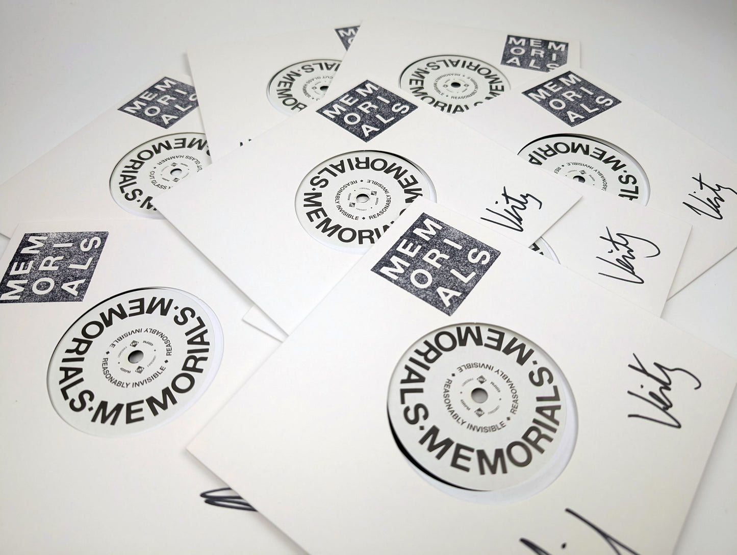 MEMORIALS - Cut Glass Hammer/Reasonably Invisible