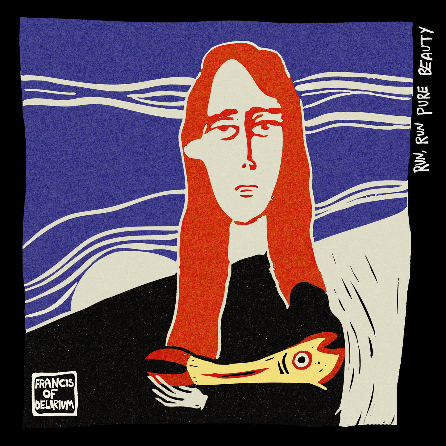 Francis of Delirium - Run, Run Pure Beauty album artwork