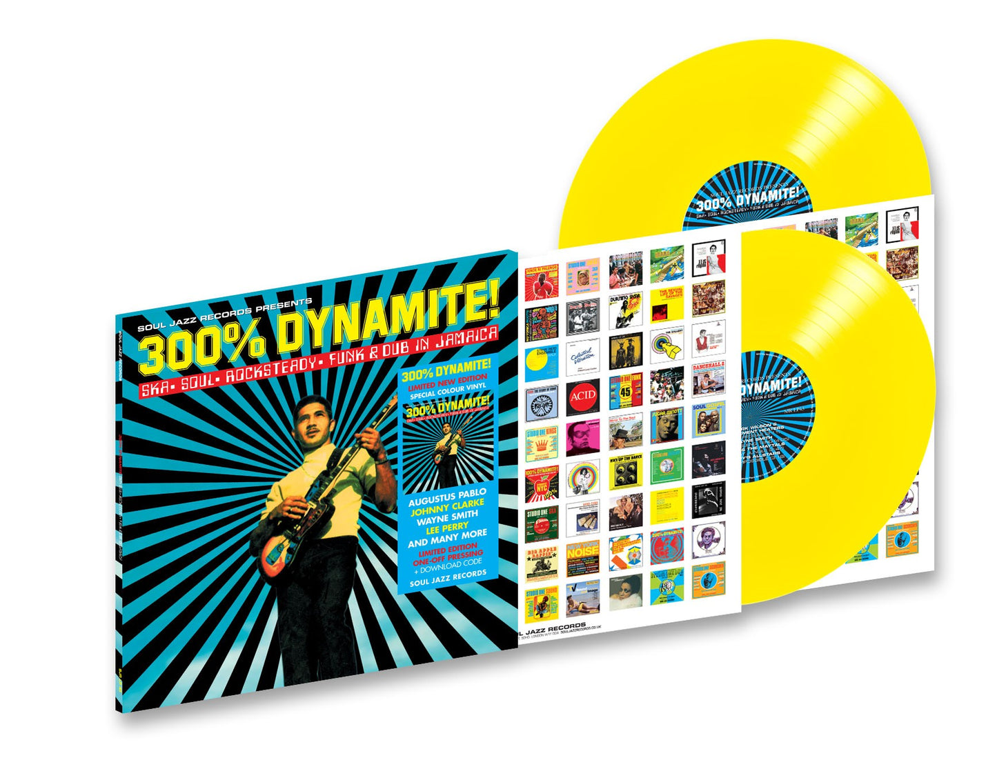 Various - 300% DYNAMITE! Ska, Soul, Rocksteady, Funk and Dub in Jamaica