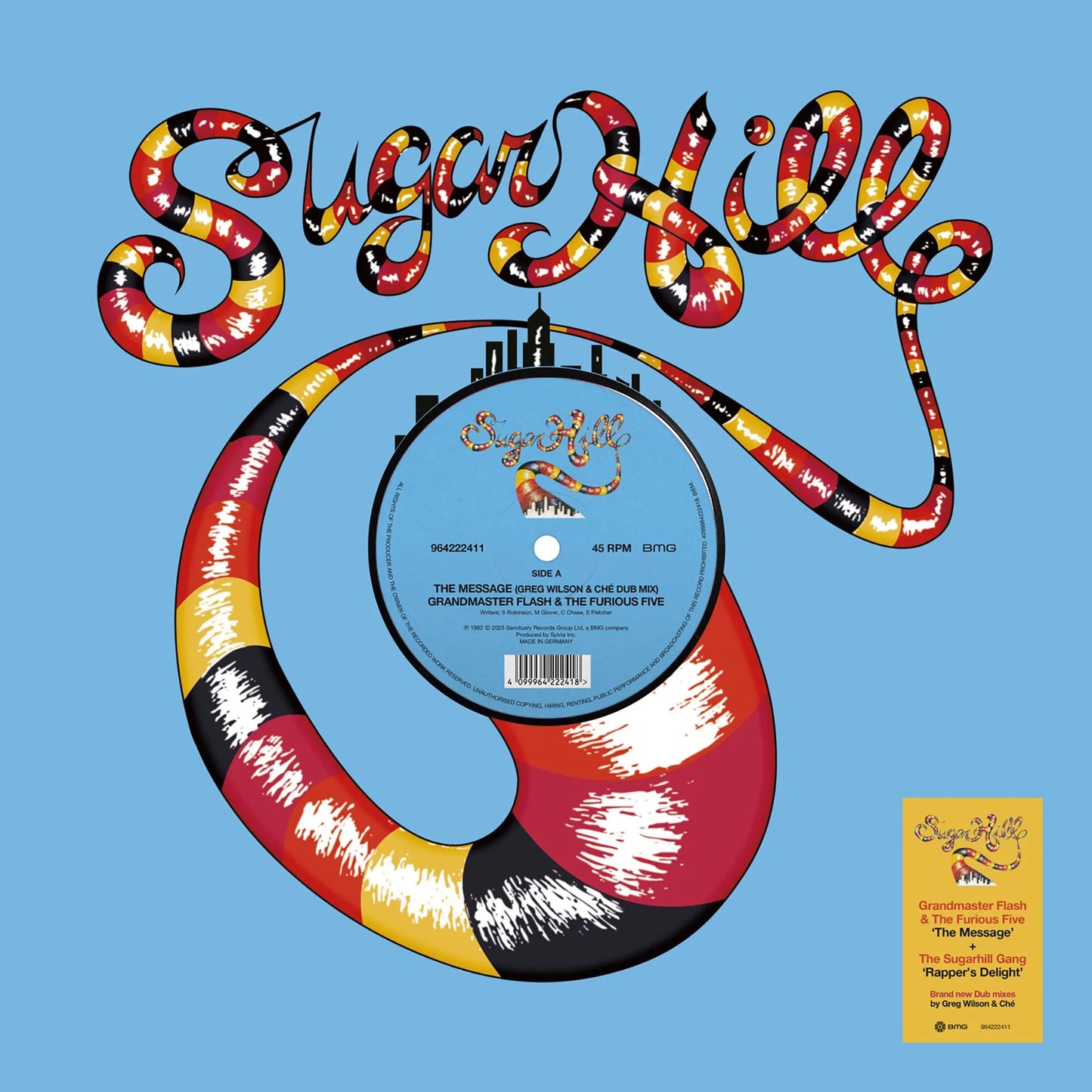 Sugarhill Gang/Grandmaster Flash Rapper's Delight DUB/The Message DUB - South