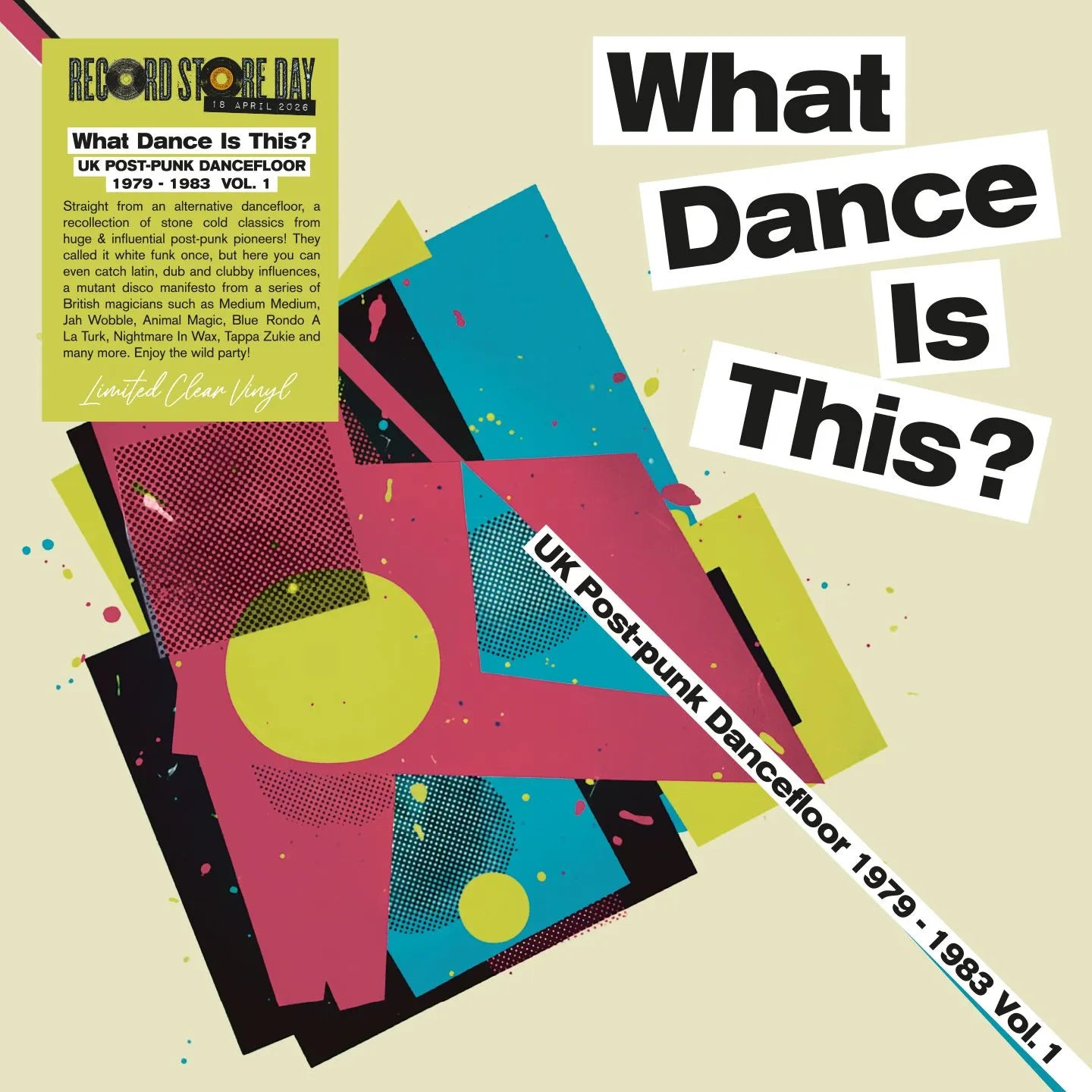 Various What Dance Is This? UK Post-Punk Dancefloor 1979 - 1983 Vol. 1