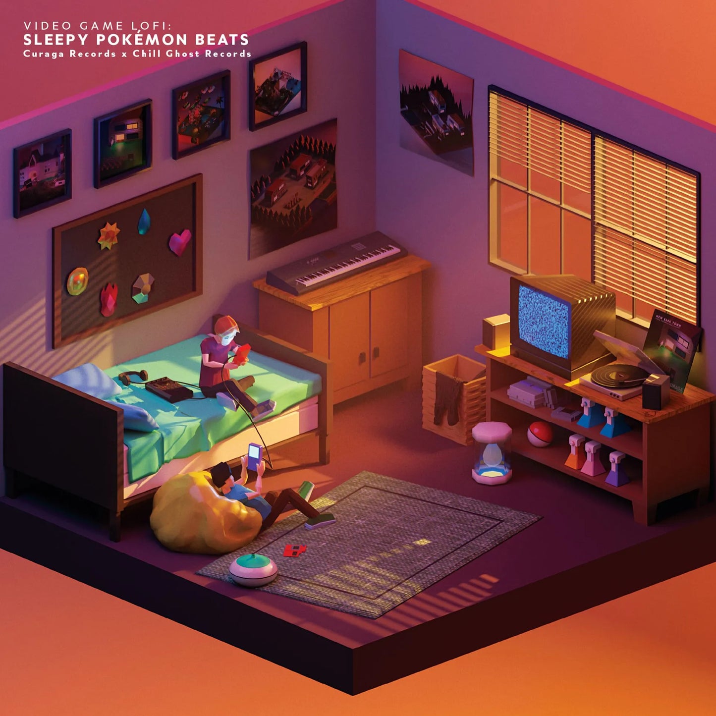 Various FROM CURAGA RECORDS AND CHILL GHOST RECORDS Video Game LoFi: Pokemon Lullabies