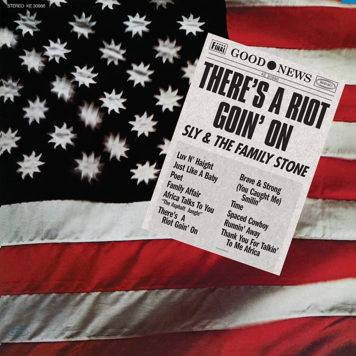 sly and the family stone, sly & the family stone, there's a riot goin on, red, vinyl, limited edition, 50th anniversary