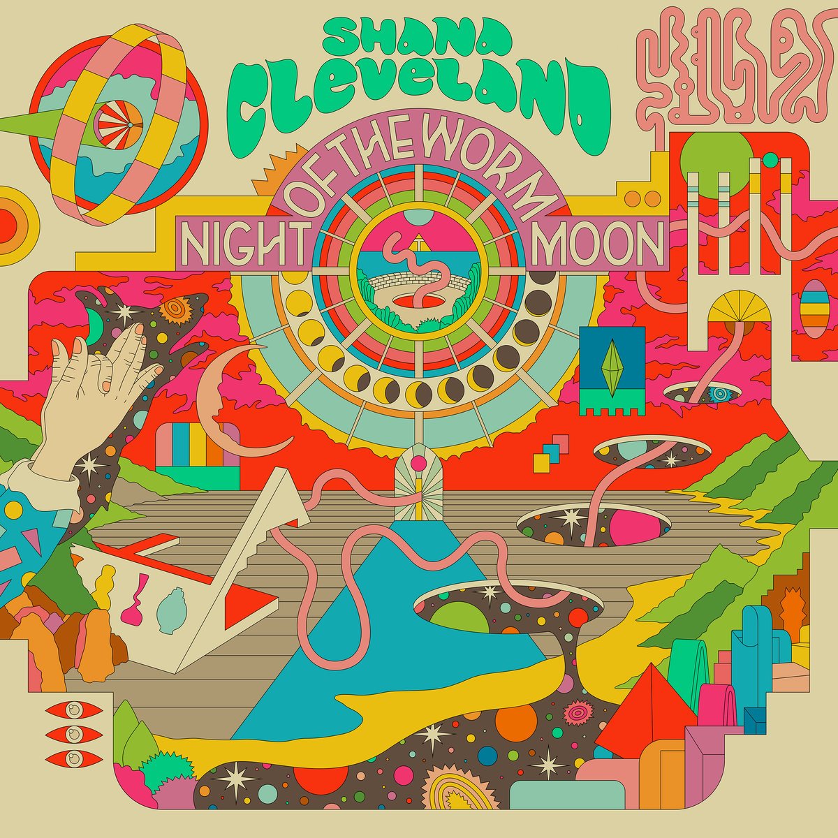 Shana Cleveland - Night Of The Worm Moon-LP-South