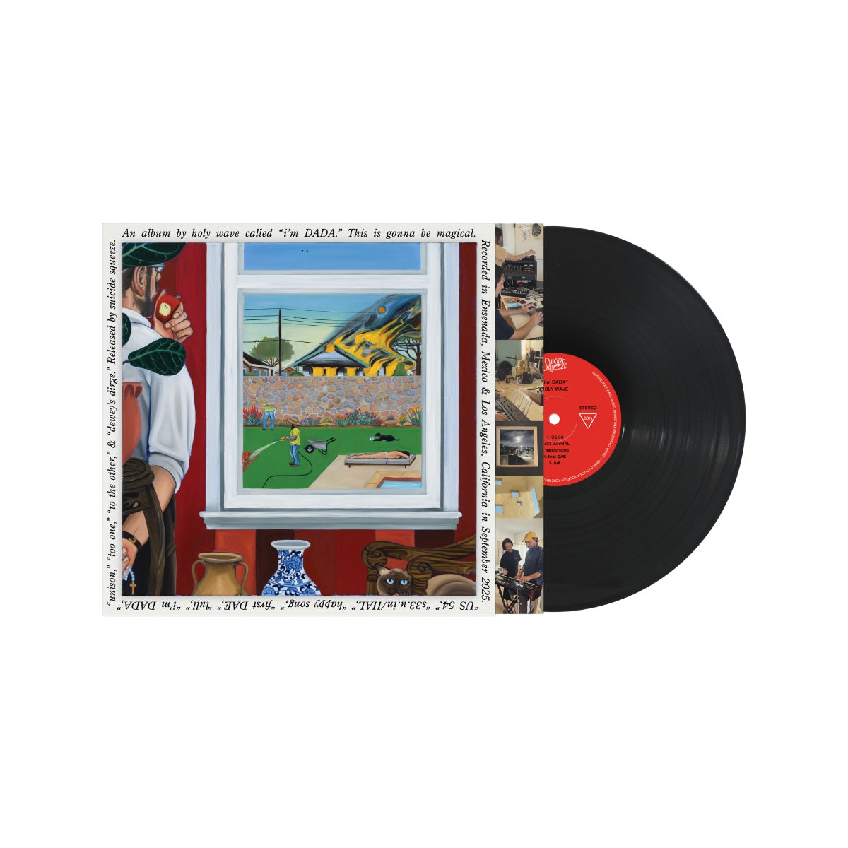 holy wave i'm dada south records vinyl
