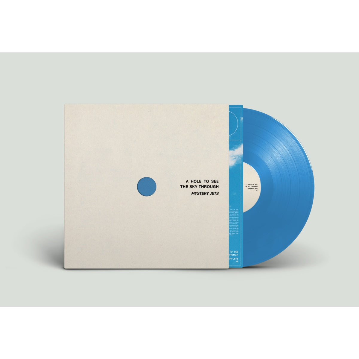 Mystery Jets - A Hole To See The Sky Through south records 2026 blue vinyl