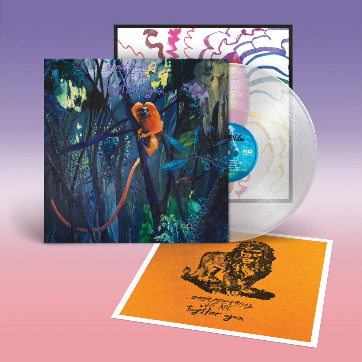 Bonnie "Prince" Billy - We Are Together Again clear coloured vinyl