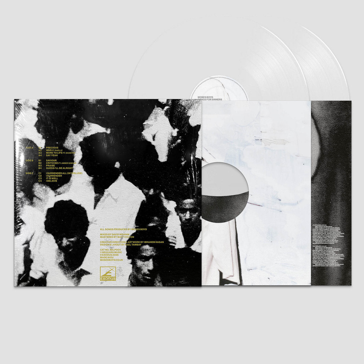 moses boyd songs for sinners south records white vinyl 2026