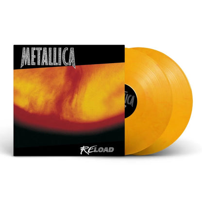 Metallica - ReLoad flaming fuel coloured vinyl south records