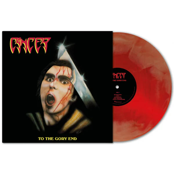 Cancer - To The Gory End (35th Anniversary Edition) south records red marbed vinyl