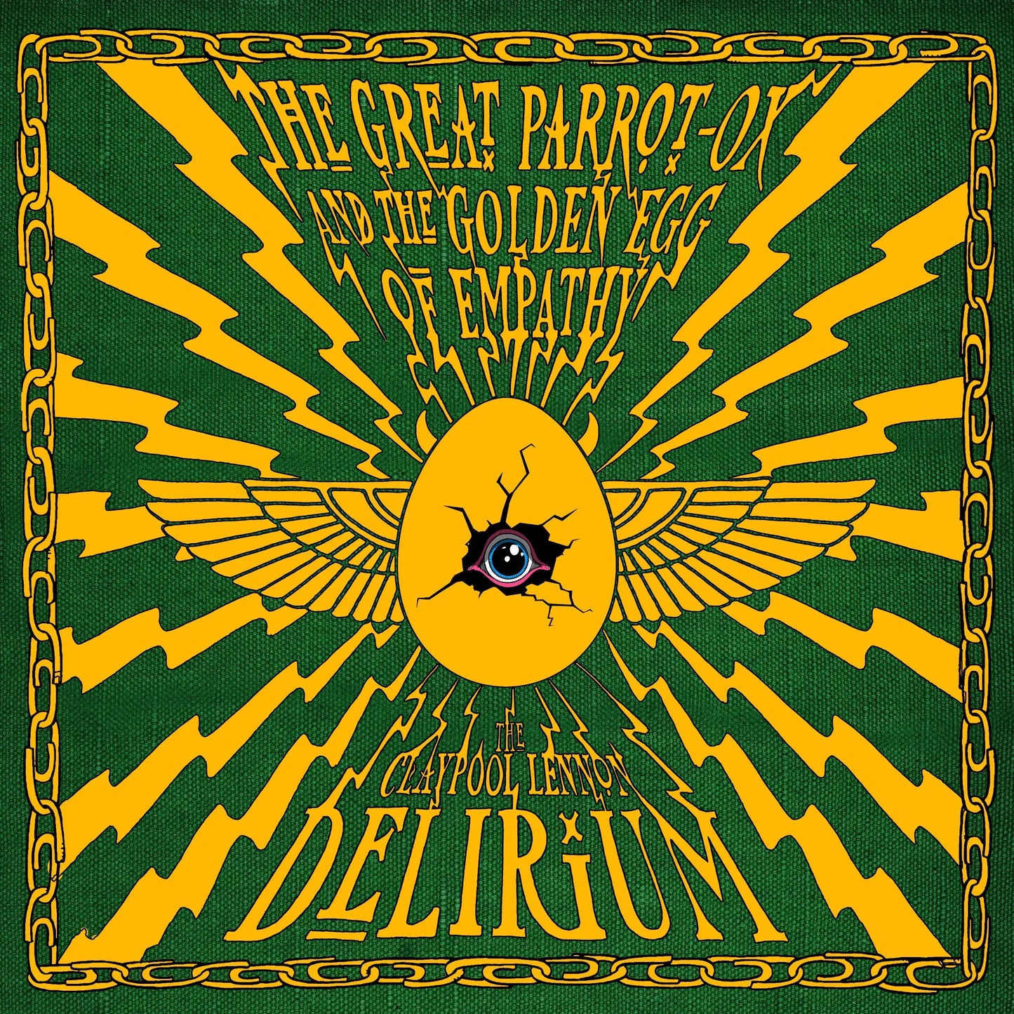 The Claypool Lennon Delirium - The Great Parrot-Ox and the Golden Egg of Empathy album artwork