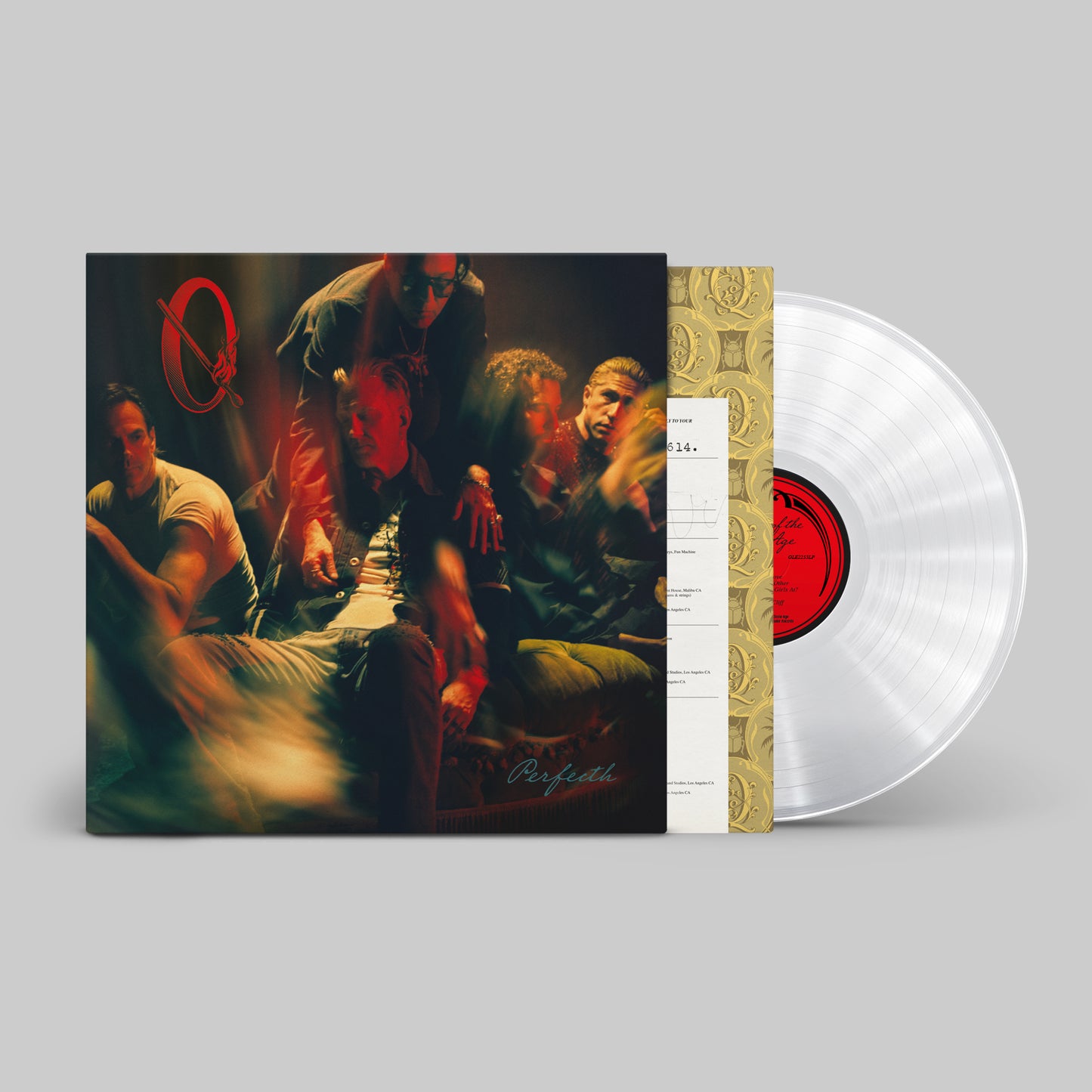 queens of the stone age perfecth south records 2026  transparent vinyl