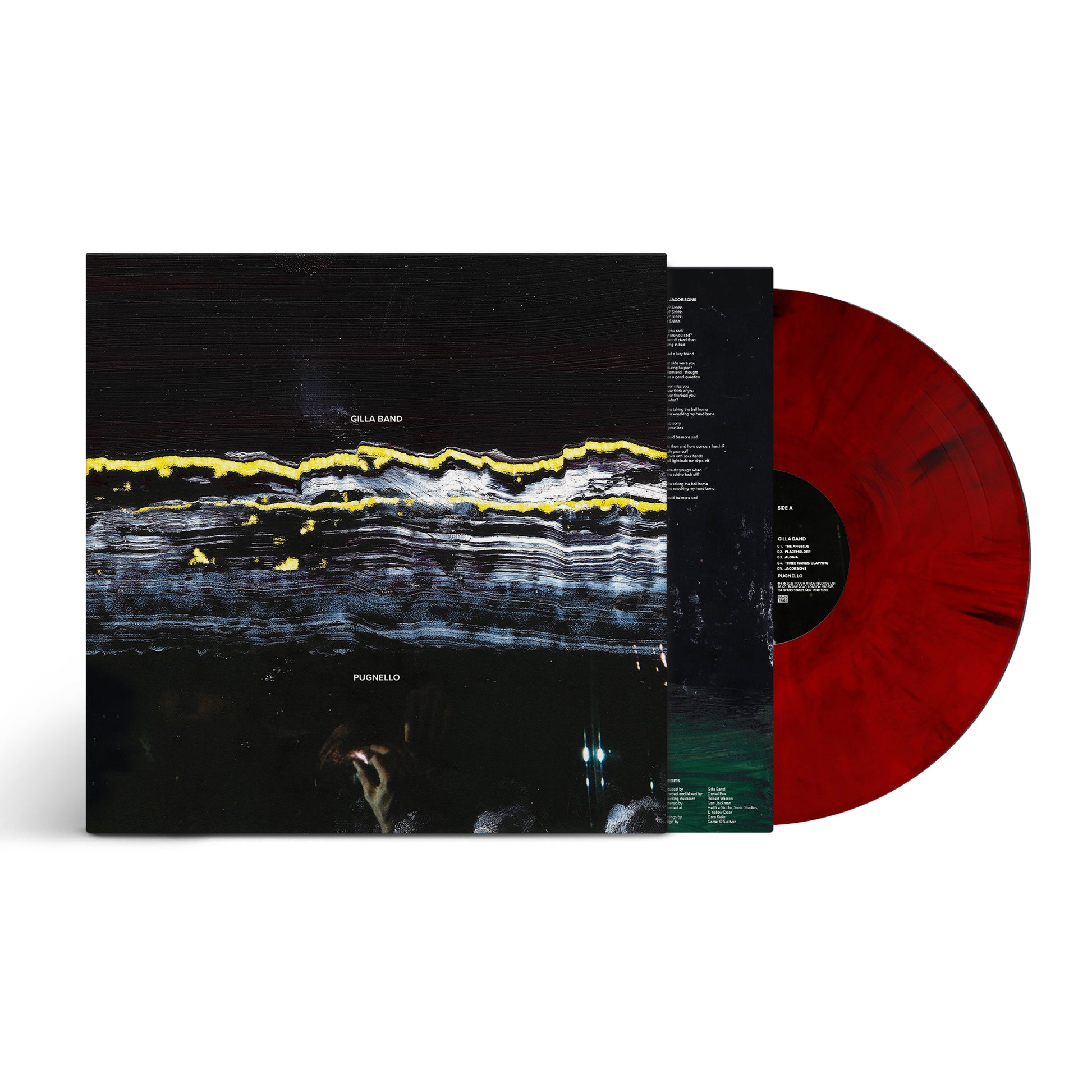 gilla band pugnello south records 2026 red black marble vinyl