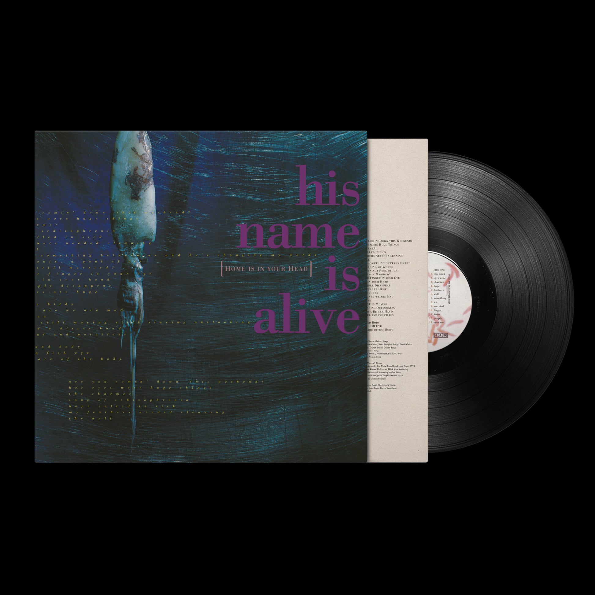 His Name Is Alive - Home Is In Your Head vinyl reissue