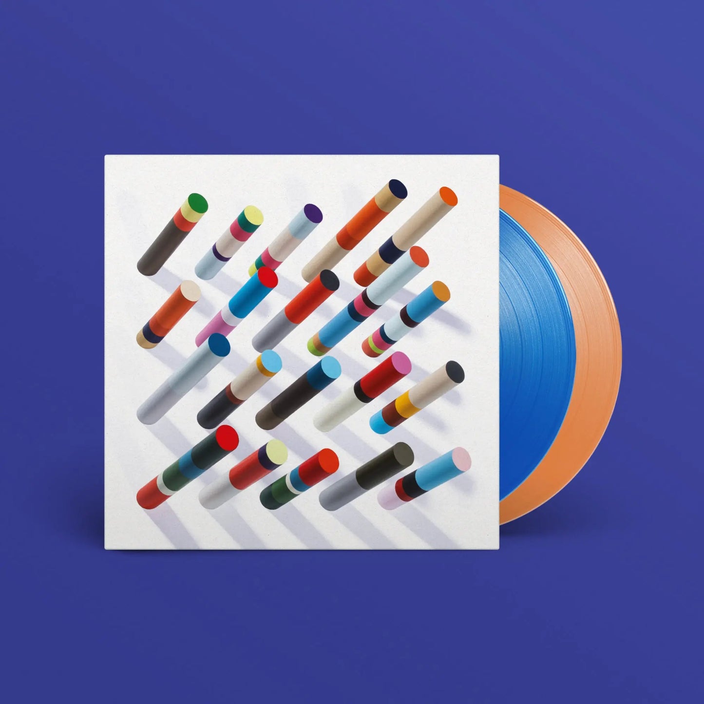Future Islands - From a Hole in the Floor to a Fountain of Youth blue and apricot coloured vinyl