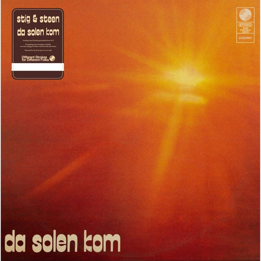 Stig & Steen - Da Solen Kom south records 2026 different strokes for different folks reissue