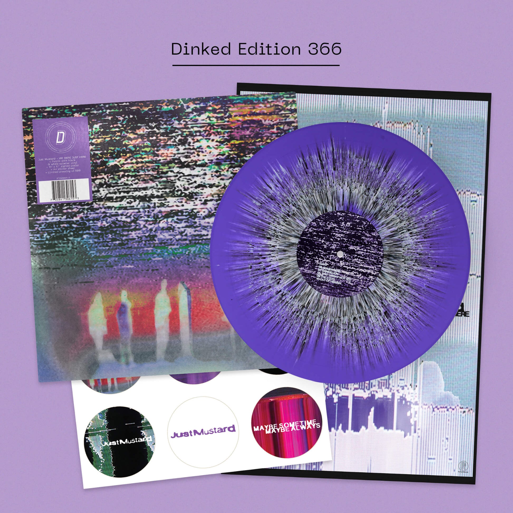 Just Mustard - We Were Just Here south records southend dinked edition vinyl