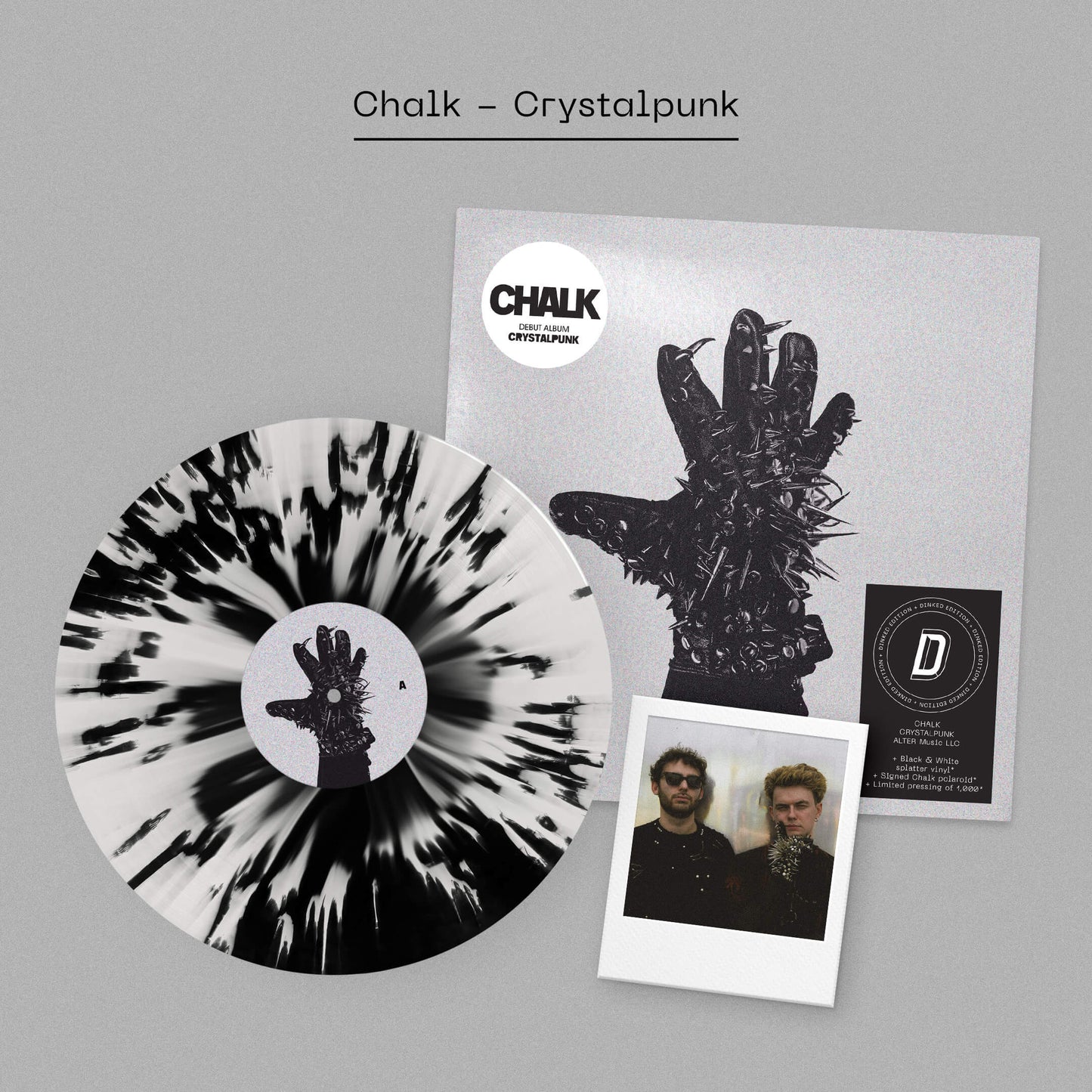 chalk crystalpunk album artwork dinked edition vinyl