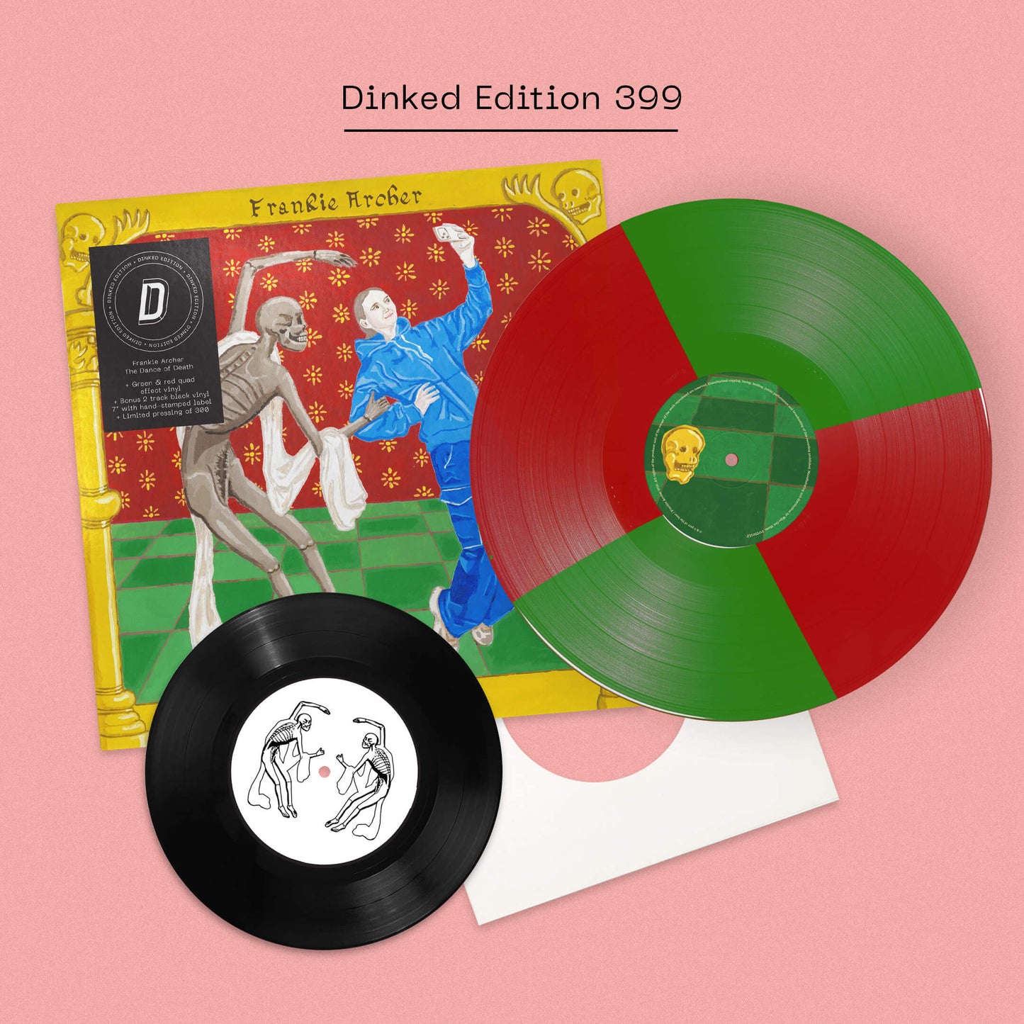 Frankie Archer - The Dance of Death  dinked edition vinyl
