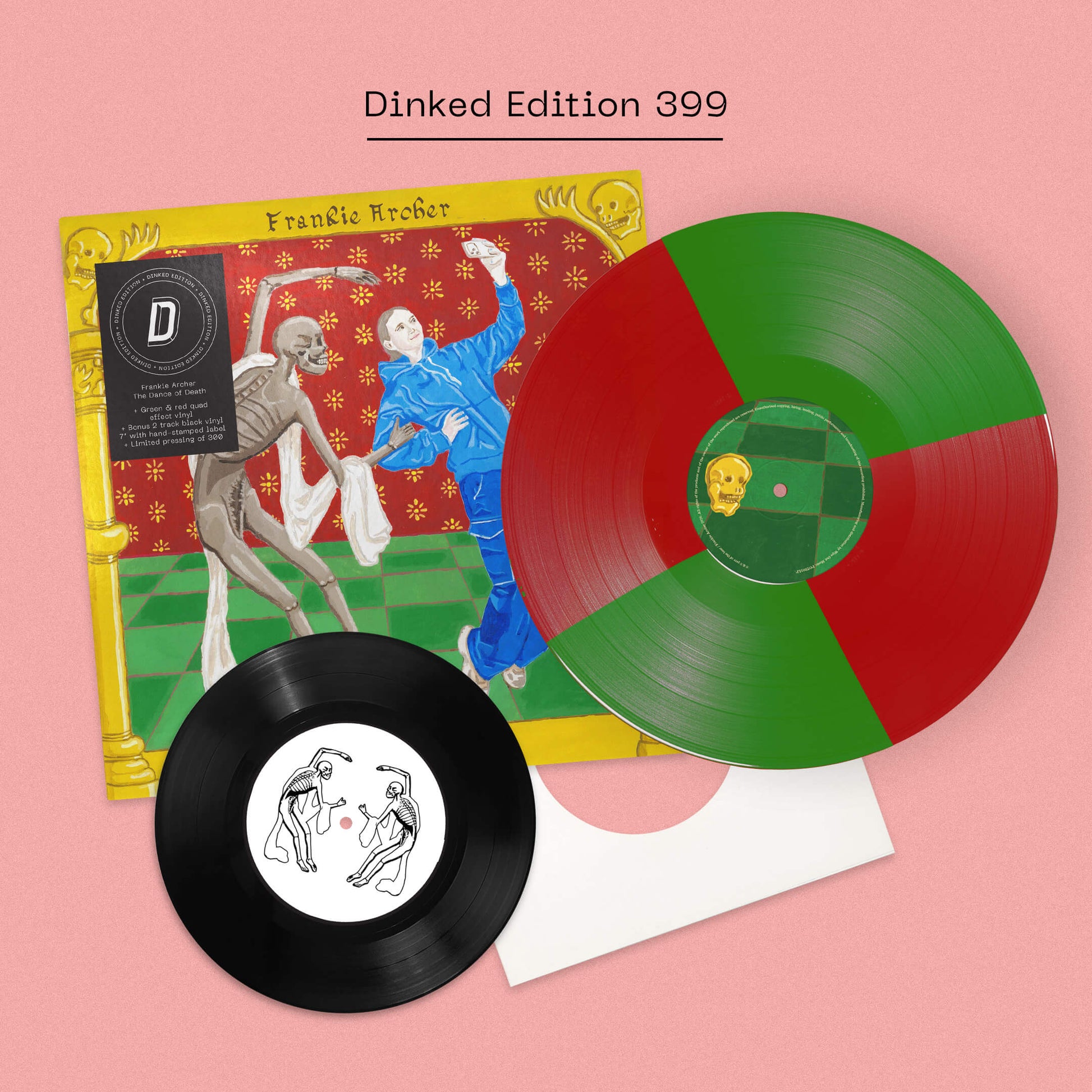 Frankie Archer - The Dance of Death  dinked edition vinyl