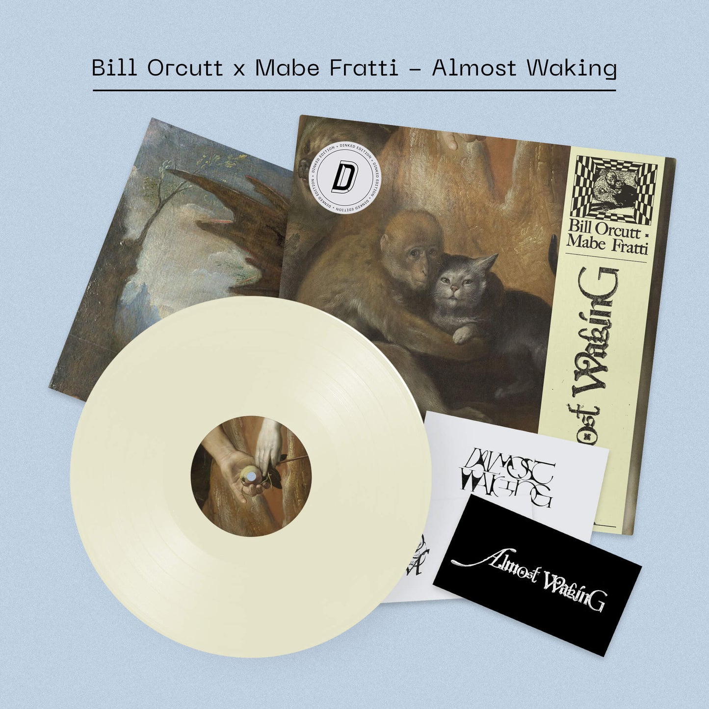 Bill Orcutt & Mabe Fratti - Almost Waking dinked edition vinyl