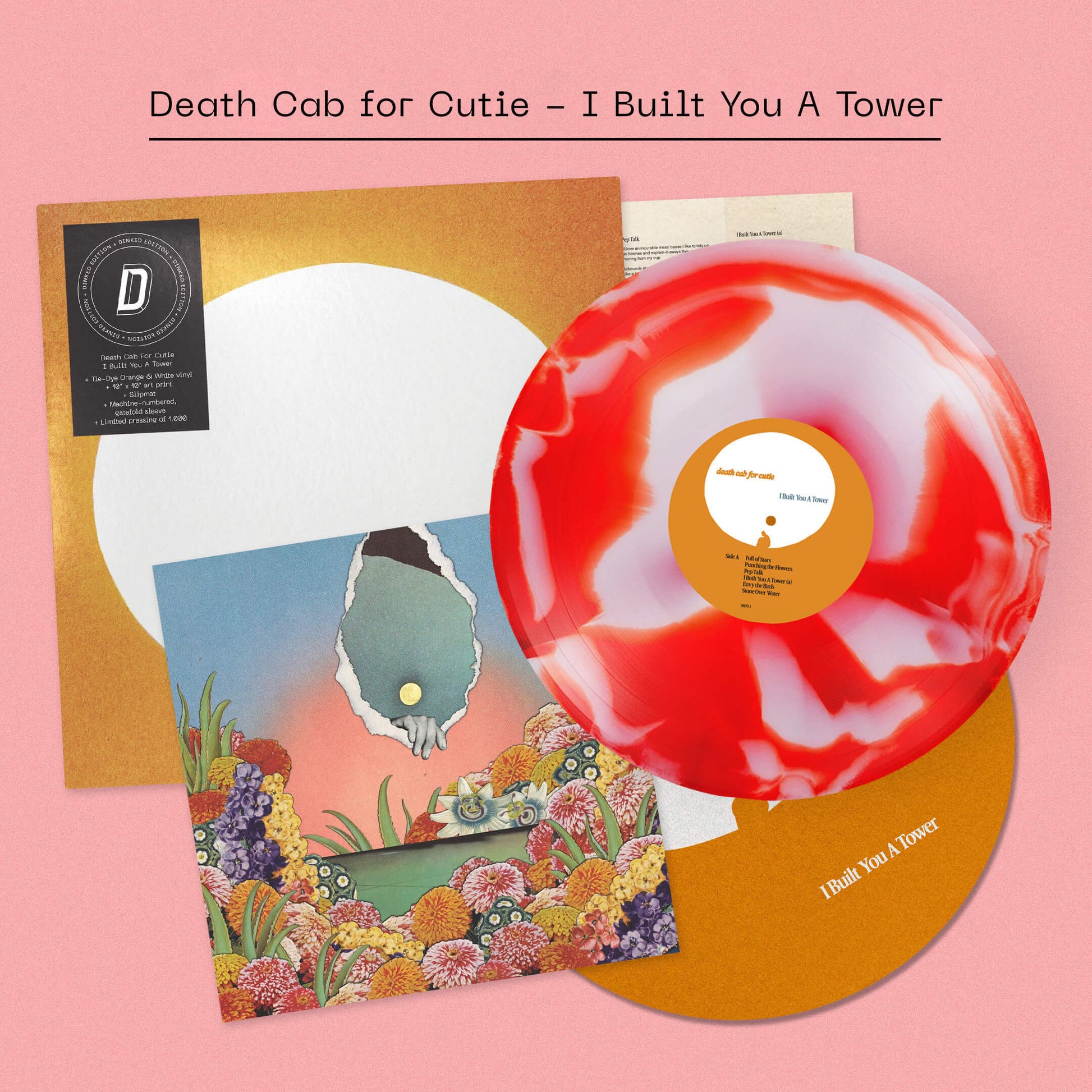 death cab for cutie i built you a tower  dinked edition vinyl