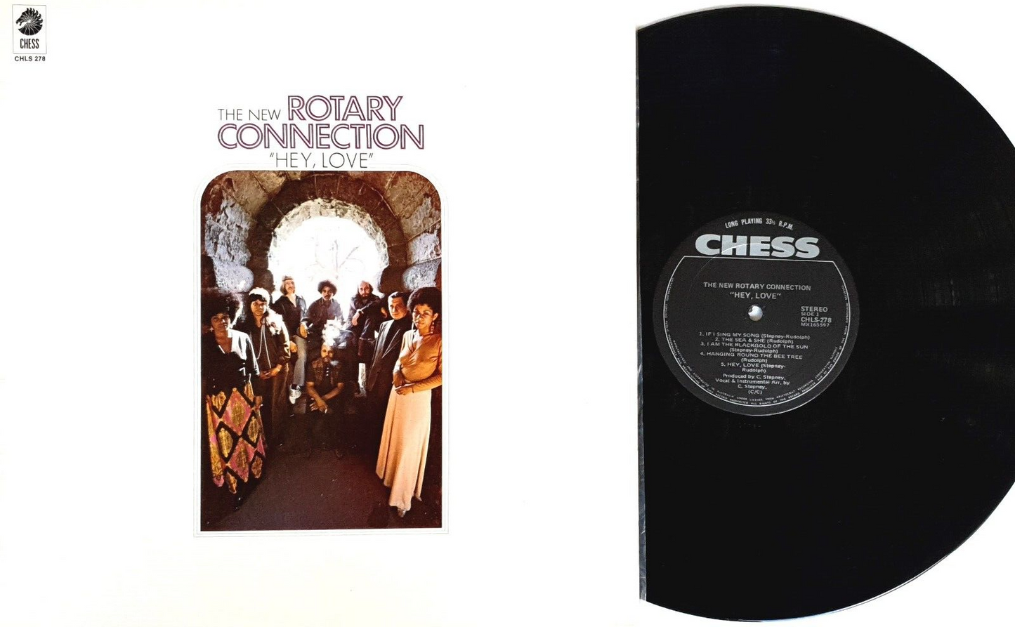 The New Rotary Connection - Hey Love south records vinyl ace