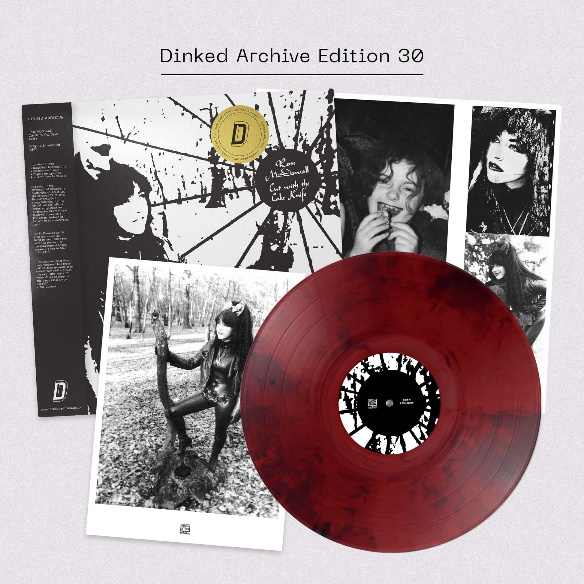 Rose McDowall - Cut With The Cake Knife dinked edition vinyl