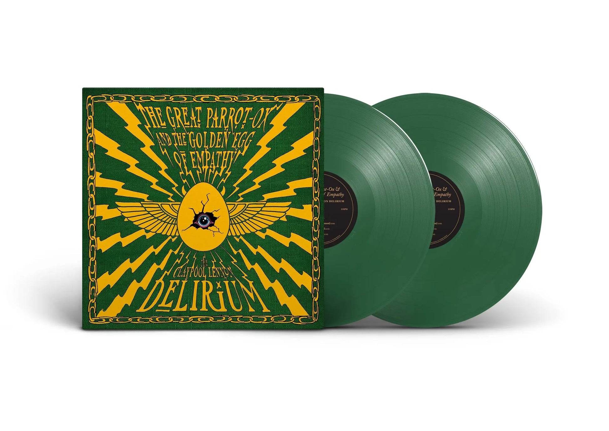 The Claypool Lennon Delirium - The Great Parrot-Ox and the Golden Egg of Empathy green vinyl