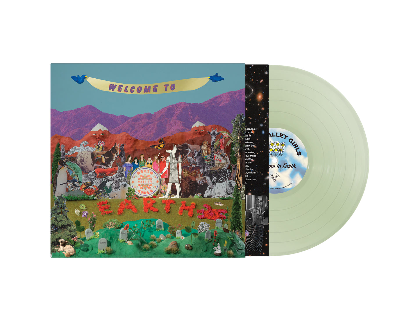 death valley girls welcome to earth south records 2026 coke bottle green vinyl