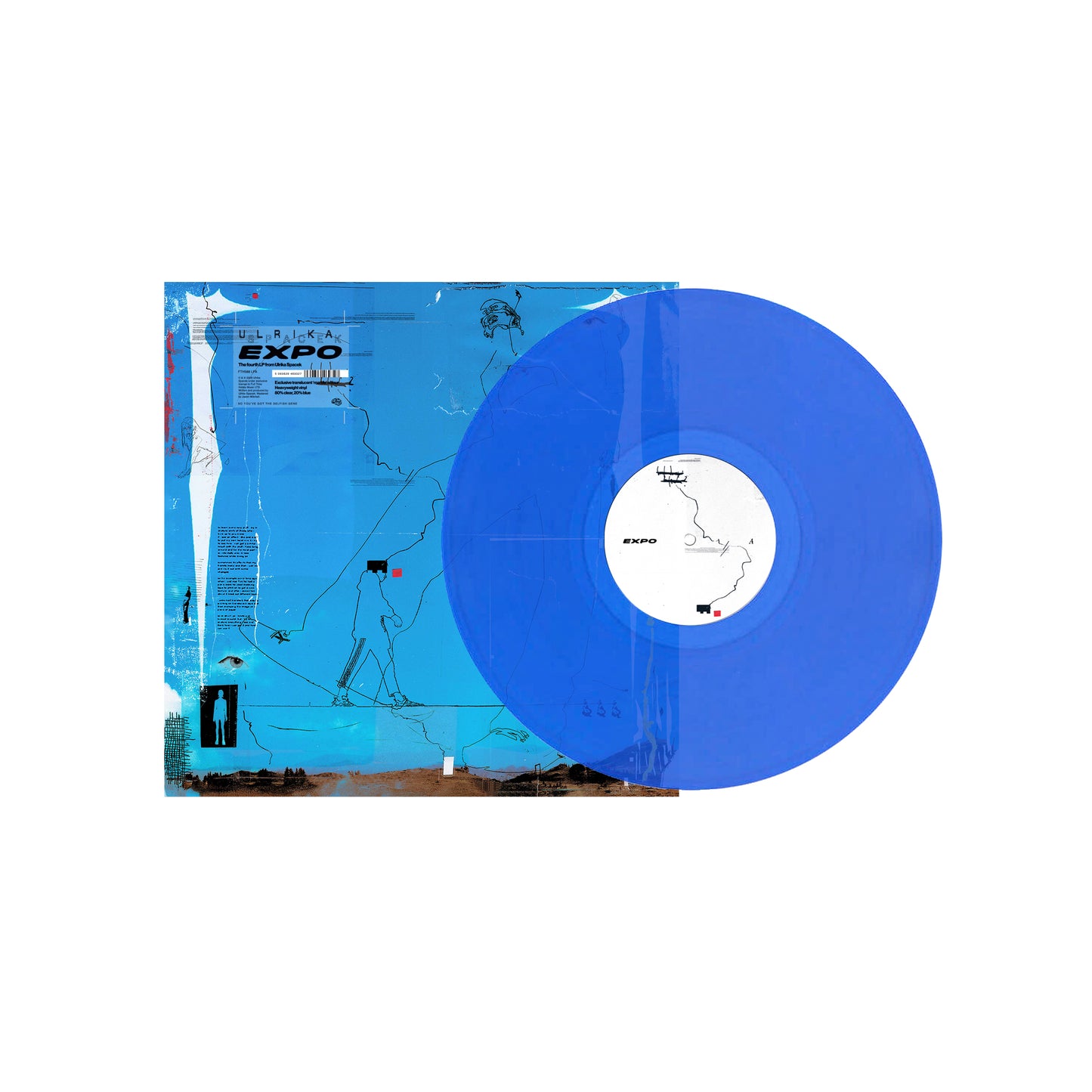 ulrika spacek expo limited edition blue coloured vinyl