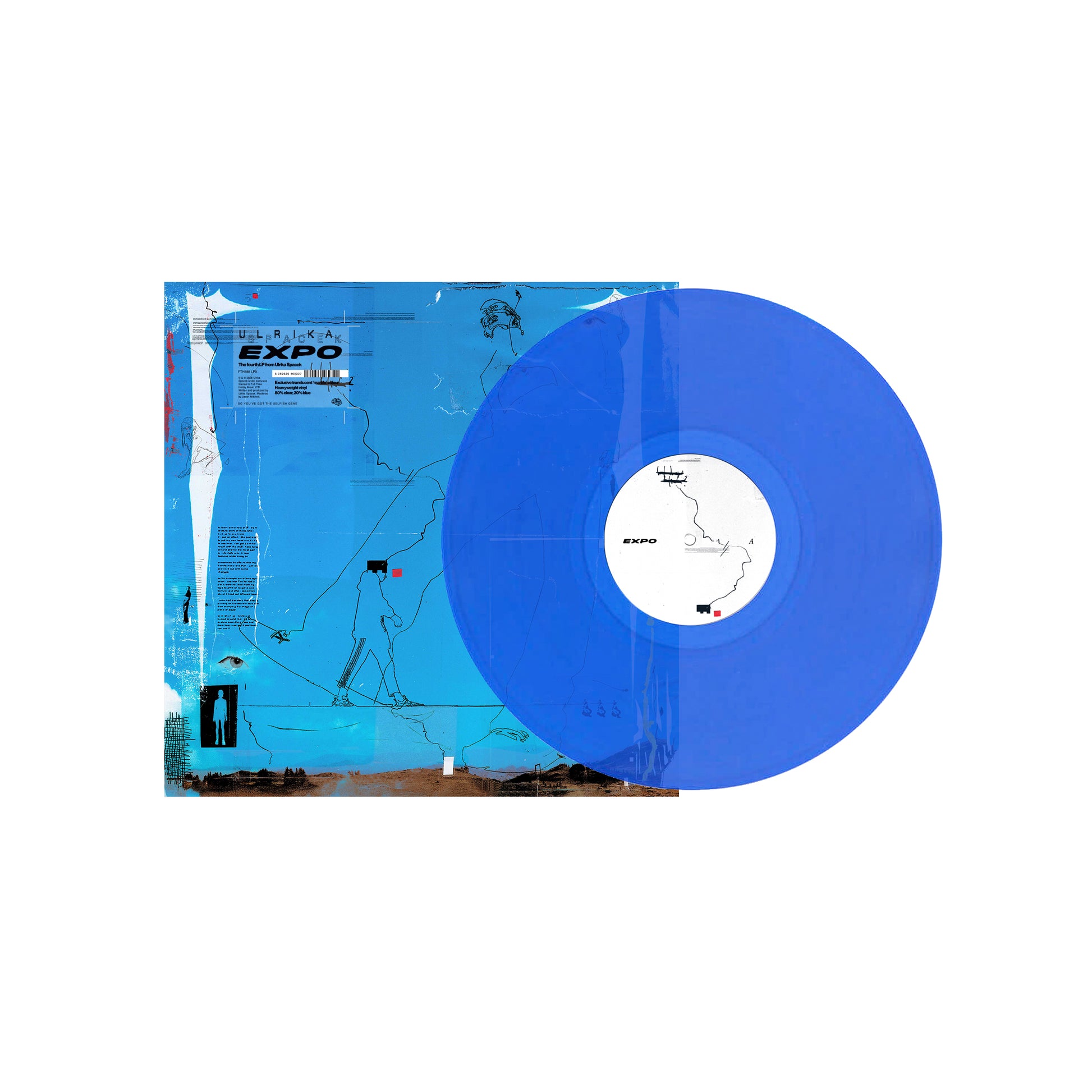 ulrika spacek expo limited edition blue coloured vinyl