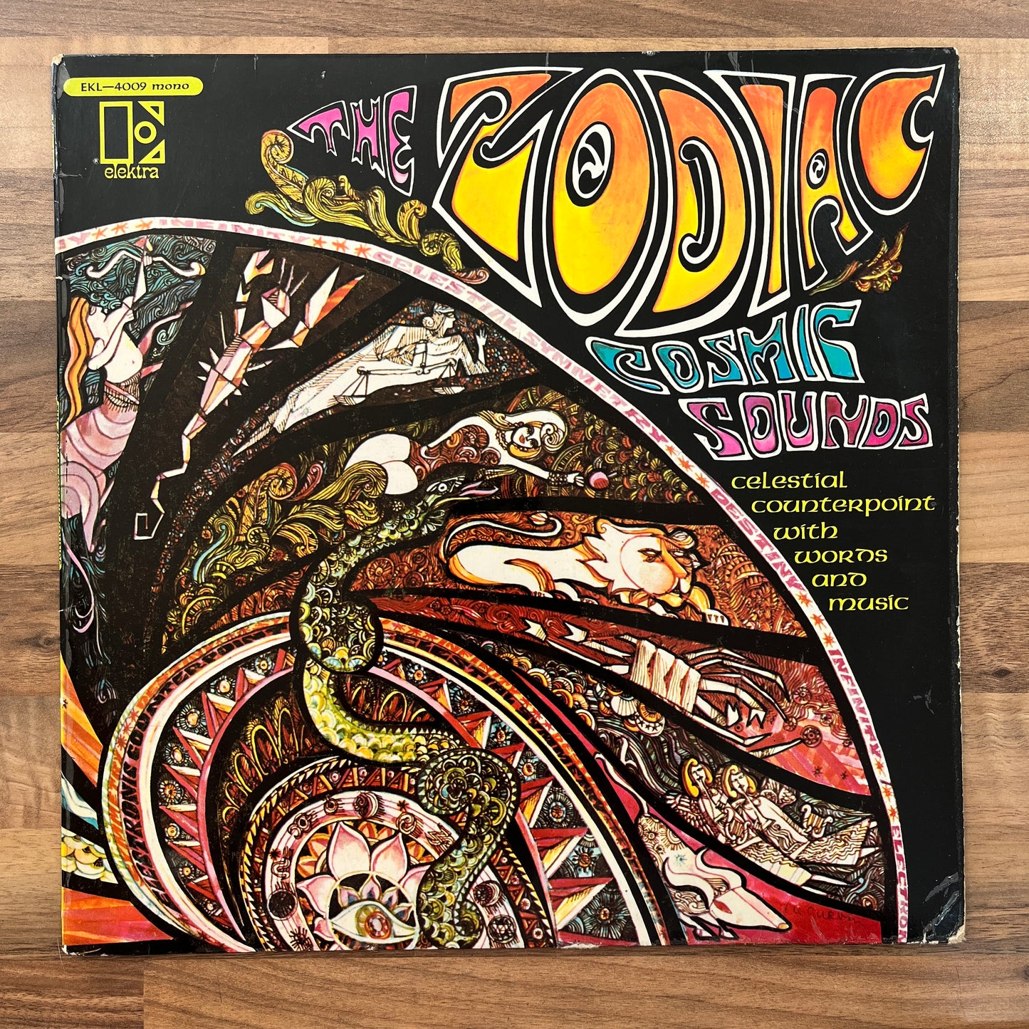 Mort Garson & Cyrus Faryar ‎– The Zodiac—Cosmic Sounds south records vinyl