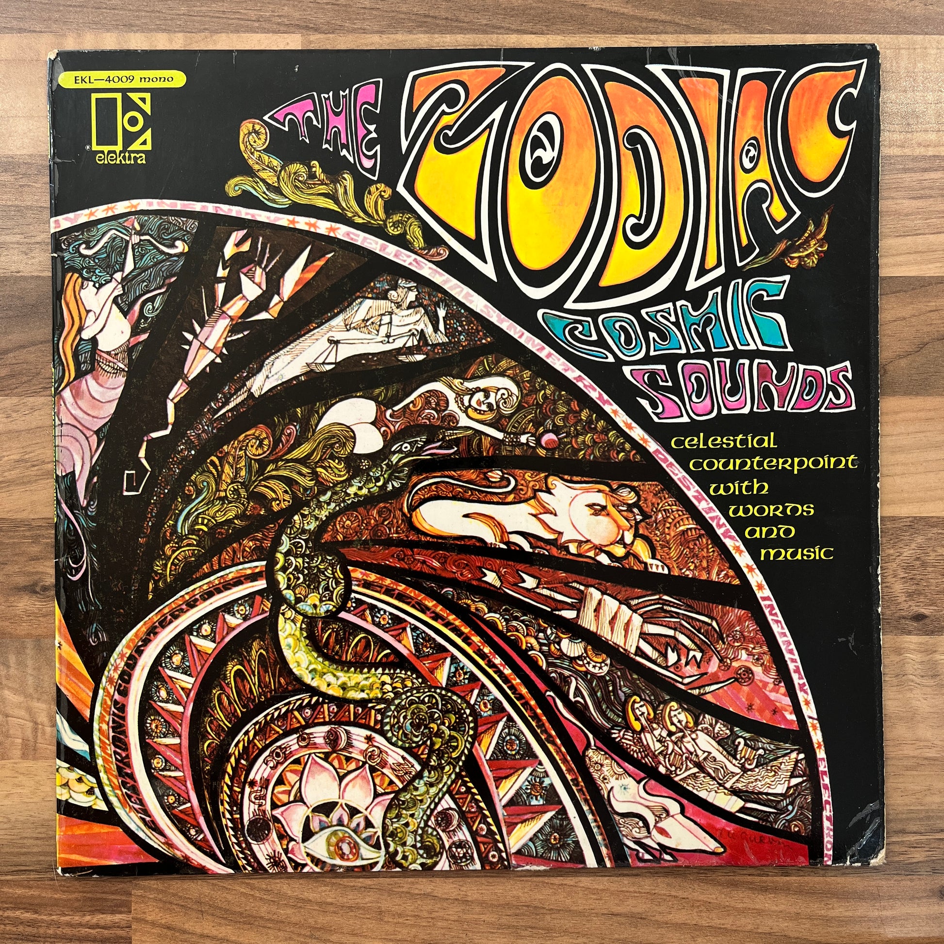 Mort Garson & Cyrus Faryar ‎– The Zodiac—Cosmic Sounds south records vinyl