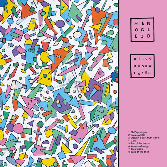 hen ogledd discombobulated album artwork