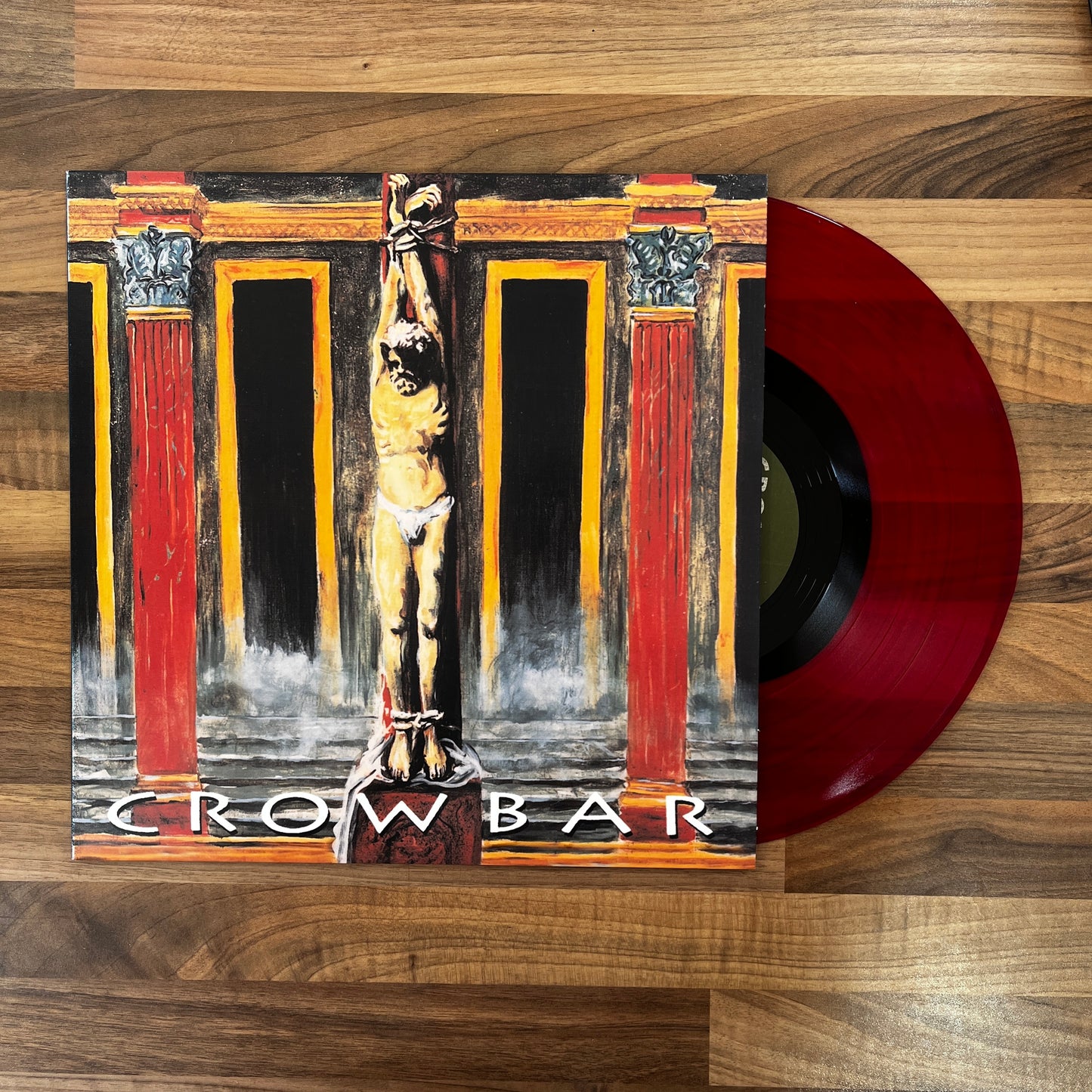 crowbar limited red black vinyl south records southend