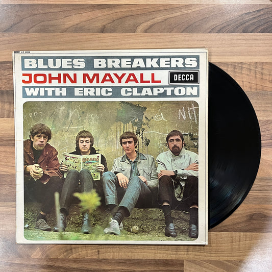 john mayall with eric clapton blues breakers og, original, first, pressing, vinyl south records southend