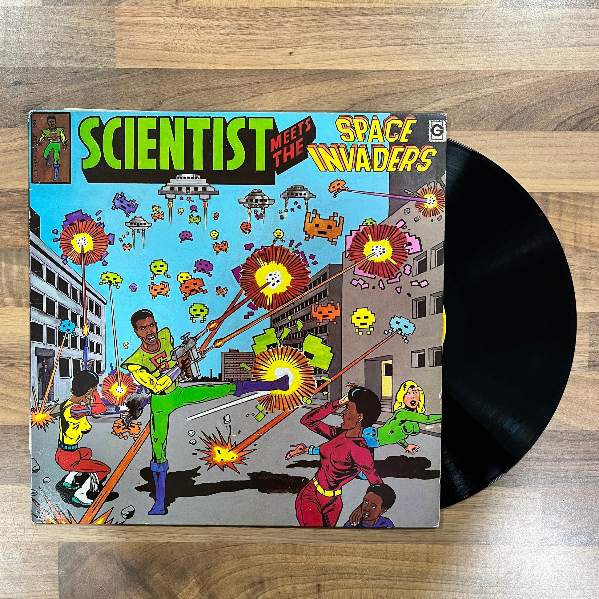 scientist meets the space invaders og, original, first, pressing, vinyl south records southend