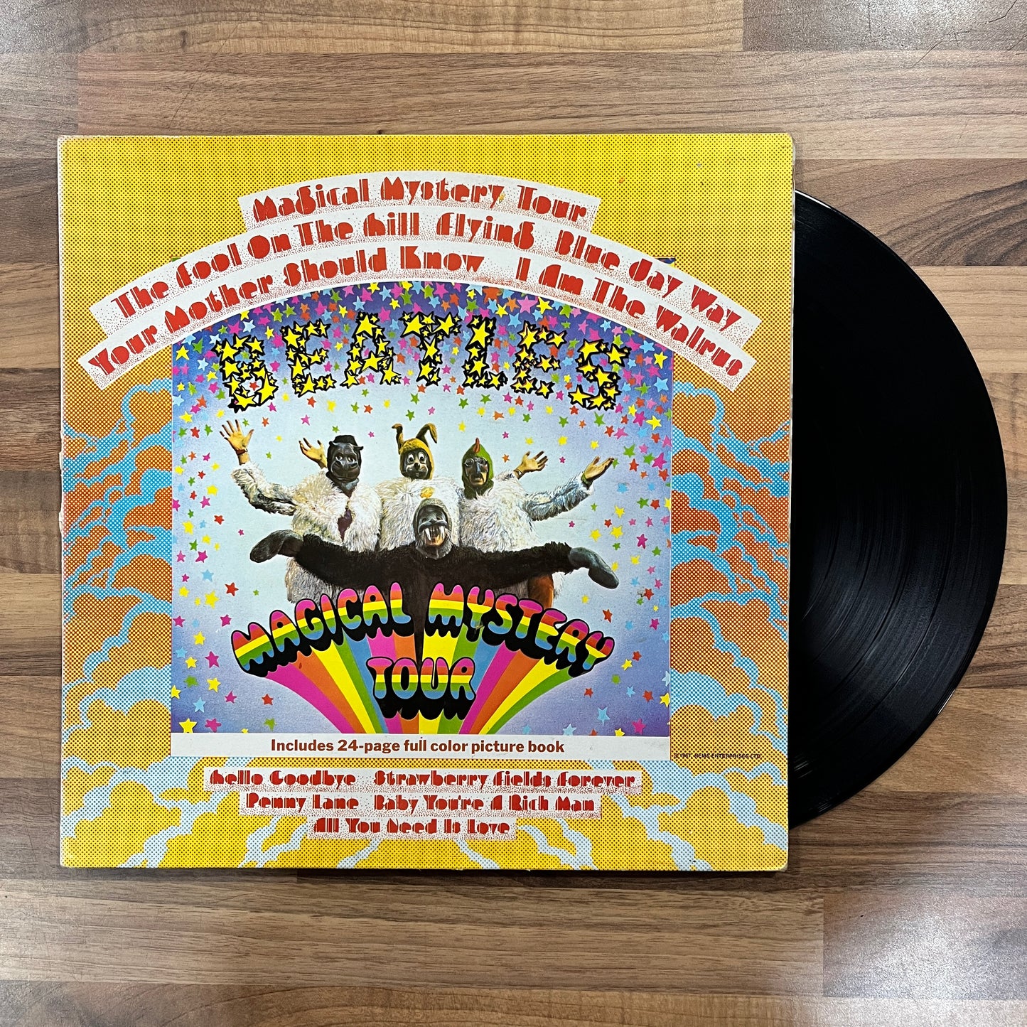 magical mystery tour the beatles og, original, first, pressing, vinyl south records southend