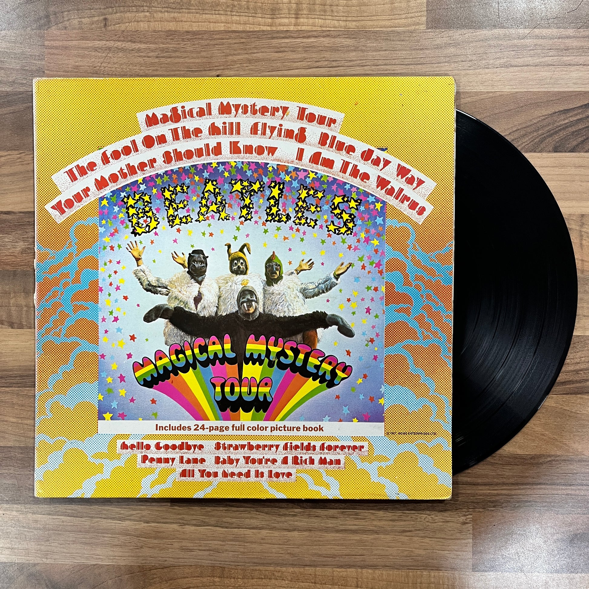 magical mystery tour the beatles og, original, first, pressing, vinyl south records southend