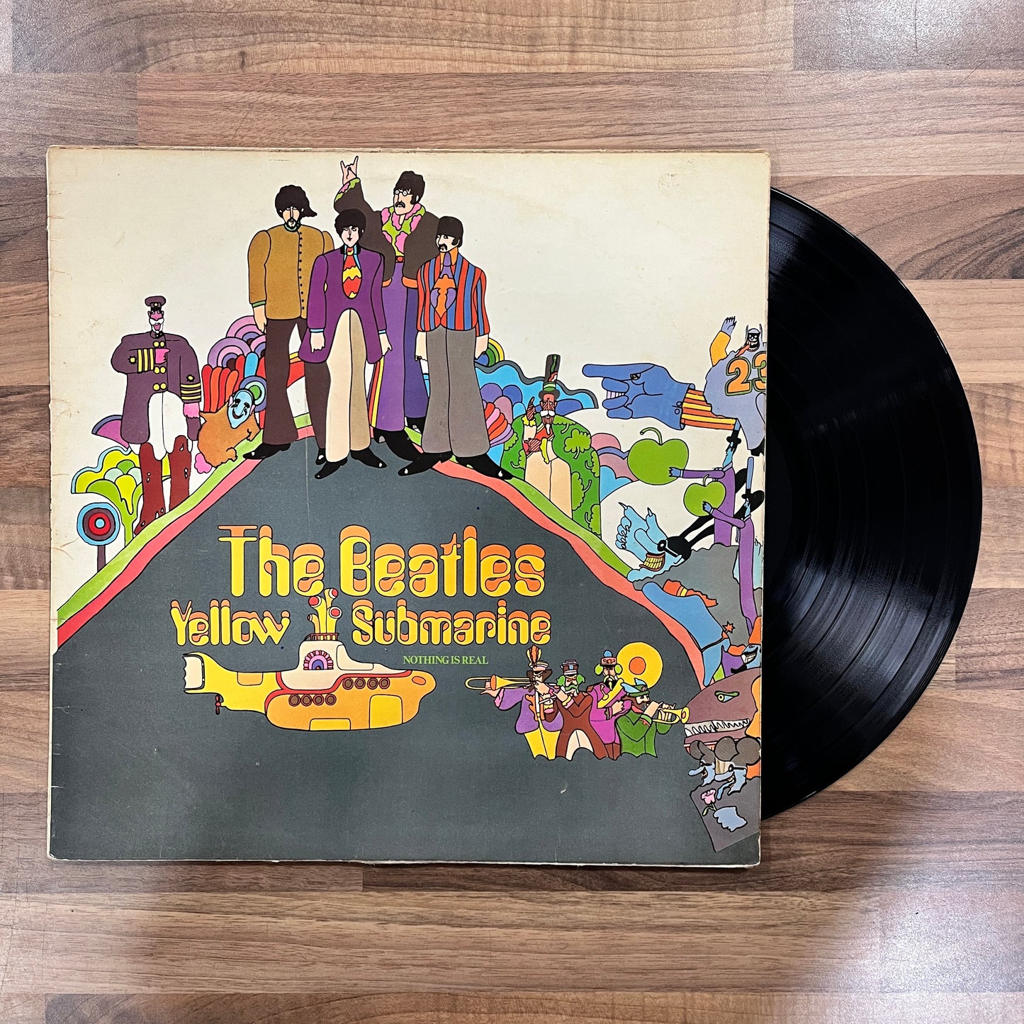 yellow submarine the beatles og, original, first, pressing, vinyl south records southend